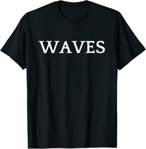 Waves T-Shirt Logo Icon Cryptocurrency Crypto TRX