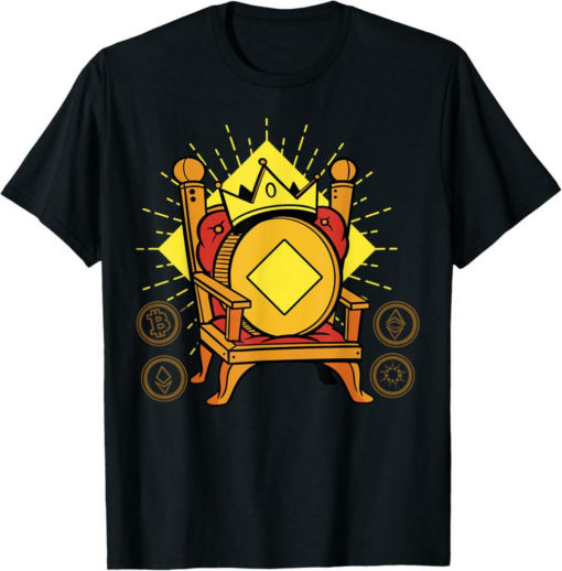 Waves T-Shirt is King Crypto