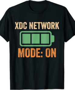 XDC T-Shirt Network Mode On Crypto