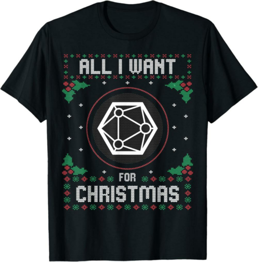 XYO T-Shirt Christmas Crypto Sweater All I Want For Xmas