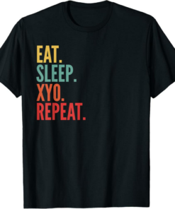 XYO T-Shirt Crypto Eat Sleep Repeat