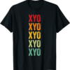 XYO T-Shirt Crypto Rainbow Text Design