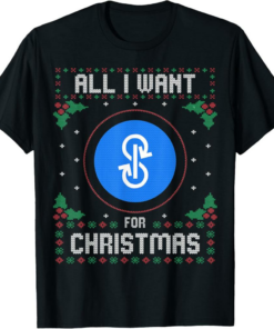 YFI T-Shirt Christmas Sweater All I Want For Xmas