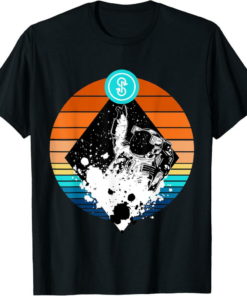 YFI T-Shirt DeFi Crypto Yearn Finance Astronaut Sunset