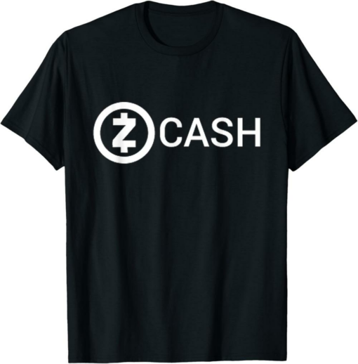 Zcash T-Shirt Crypto Blockchain