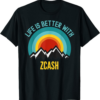 Zcash T-Shirt Crypto Life Is Better With