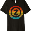 Zcash T-Shirt Crypto Vintage Retro Sunset Design 60s 70s