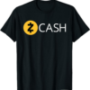 Zcash T-Shirt Cyrptocurrency Coin Logo