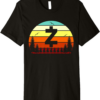 Zcash T-Shirt Hodler Vintage Retro Zec Premium