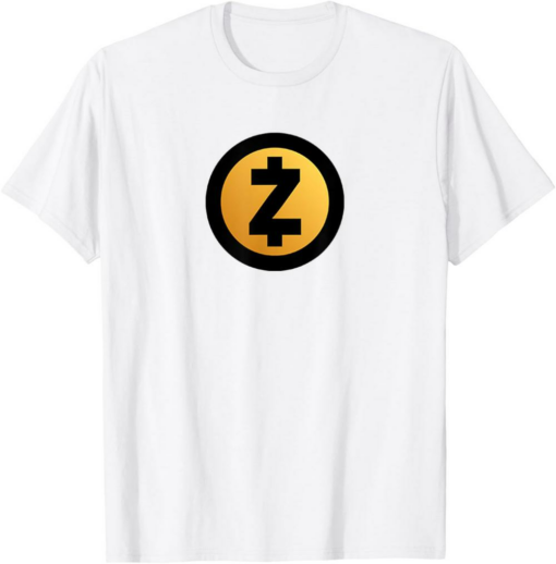 Zcash T-Shirt Logo Crypto Blockchain