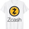 Zcash T-Shirt Official Logo Cypher Mode Crypto