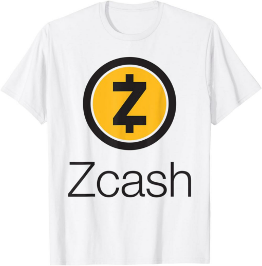 Zcash T-Shirt Official Logo Cypher Mode Crypto