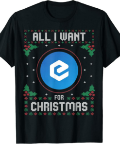 eCash T-Shirt All I Want For Xmas Is Crypto Ugly Sweater
