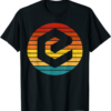 eCash T-Shirt Crypto Vintage Retro Sunset Design 60s 70s