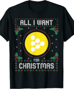 iExec RLC T-Shirt Christmas Sweater All I Want For Xmas