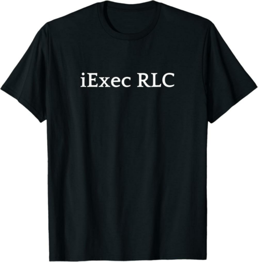 iExec RLC T-Shirt Logo Icon Cryptocurrency Crypto TRX