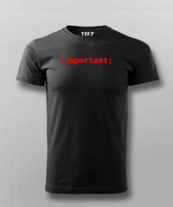 !Important CSS Coding Mens T Shirt 3