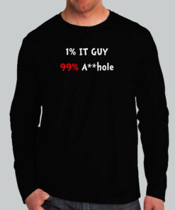 1 IT Guy 99 Asshole Men's Tee 1 1 IT Guy 99 Asshole Mens Tee 2