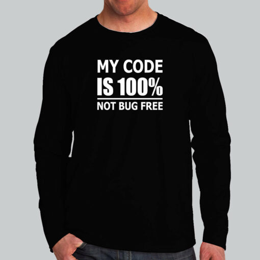 100 Bug-Free Code Mythical Dev Tee