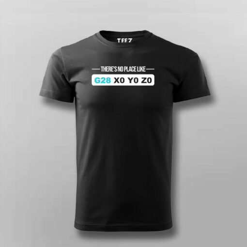 3D Printer Home Coordinates Men’s Tee