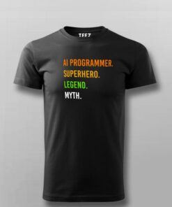 AI Programmer Superhero & Legend T-Shirt 2 AI Programmer Superhero Legend T Shirt 3