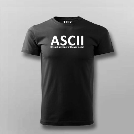 ASCII Art Lover Men’s T-Shirt – Celebrate Text Art