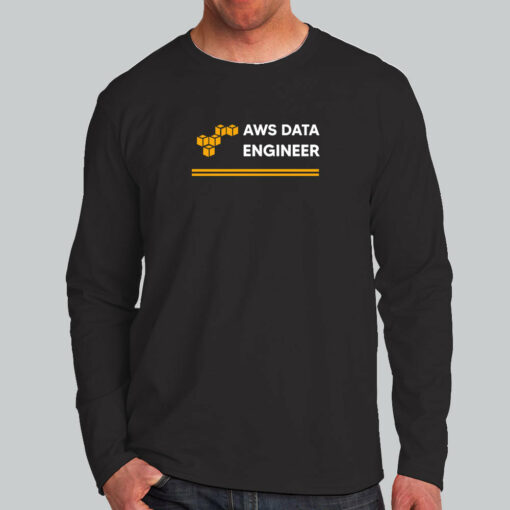 AWS Data Engineer Genius T-Shirt – Cloud Data Mastery