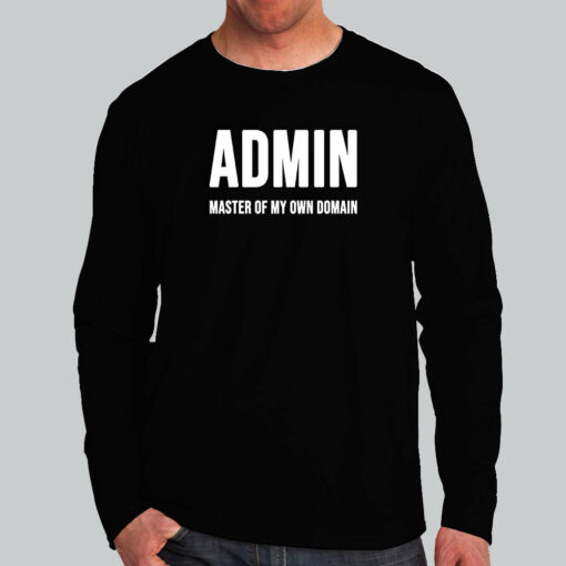 Admin Master Domain – Essential Sysadmin Shirt