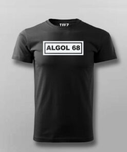 Algol 68 Programmer Vintage Tee 3