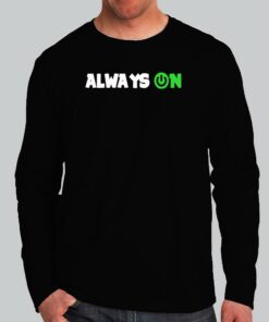 Always On Tech Men's T-Shirt - For Devs That Never Log Off 2 Always On Tech Mens T Shirt For Devs That Never Log Off 3