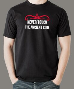 Ancient Code Do Not Touch Developer Tee 4