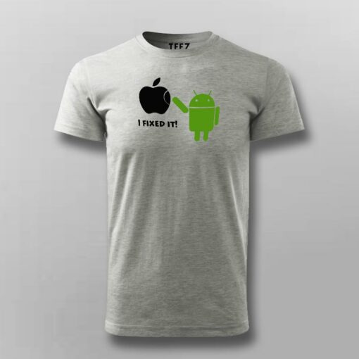 Android Fixes Apple T-Shirt – Cross-Tech Handyman