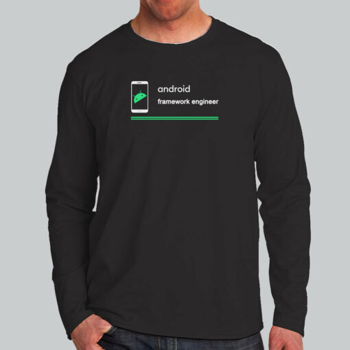 Android Framework Engineer T-Shirt – Building Apps