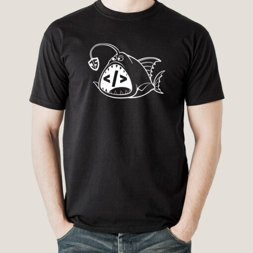 Angular Angler JS T-Shirt – Hooked on Coding