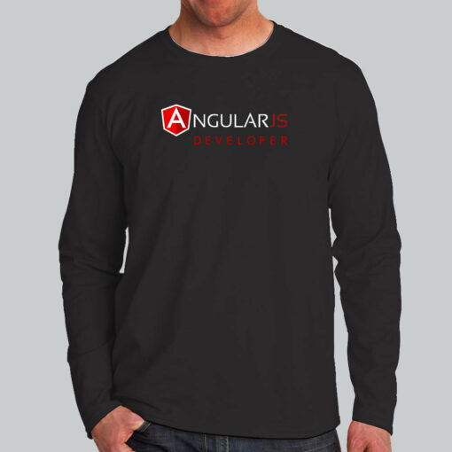 AngularJS Developer T-Shirt – Crafting Dynamic Web Apps