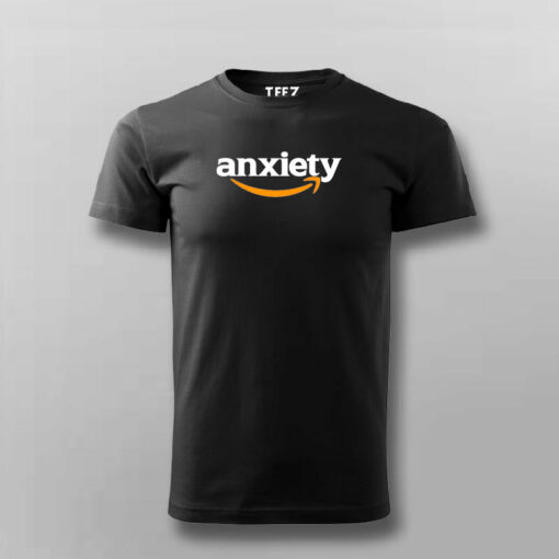 Anxiety Men’s Round Neck Tee