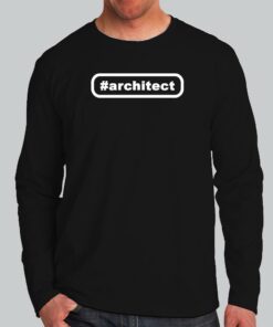 Architect Hashtag T Shirt For Men 3