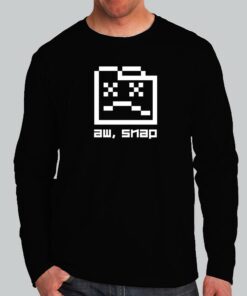 Aw Snap Men's T-Shirt - The Web Developer's Reaction 3 Aw Snap Mens T Shirt The Web Developers Reaction 4