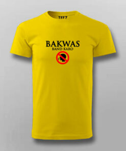 Bakwas Band Karo Mens Tee Speak Sense or Silence 4