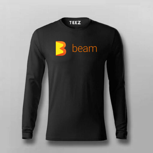 Beam Tech Pullover Men’s T-Shirt – Radiate Your Code