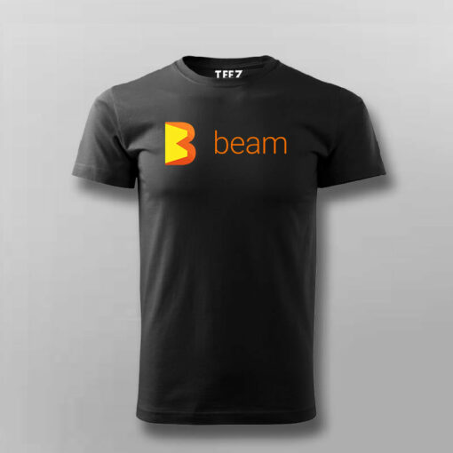 Beam Tech Pullover Men’s T-Shirt – Radiate Your Code