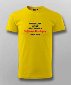 Becoming a Dev Men's T-Shirt - Celebrate Your Coding Journey 3 Becoming a Dev Mens T Shirt Celebrate Your Coding Journey 4