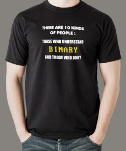 Binary Understanding T Shirt 1