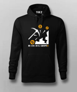 Bitcoin Miner Mens T Shirt Digging Digital Gold 1