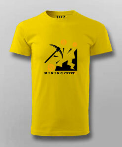 Bitcoin Miner Men's T-Shirt - Digging Digital Gold 3 Bitcoin Miner Mens T Shirt Digging Digital Gold 4