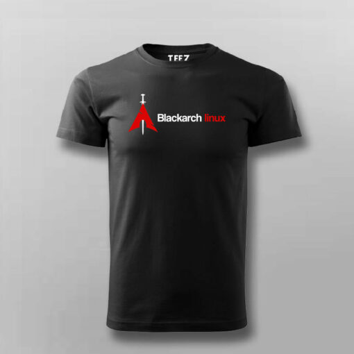 Black Arch Linux T-Shirt – Power User’s Choice