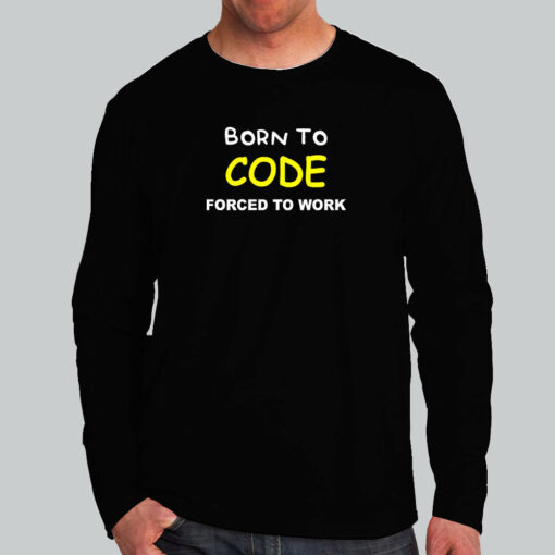 Born To Code T-Shirt – Passion Beyond Work