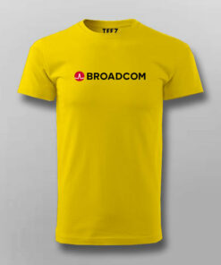 Broadcom Tech Visionaries Mens T Shirt Lead the Charge 4