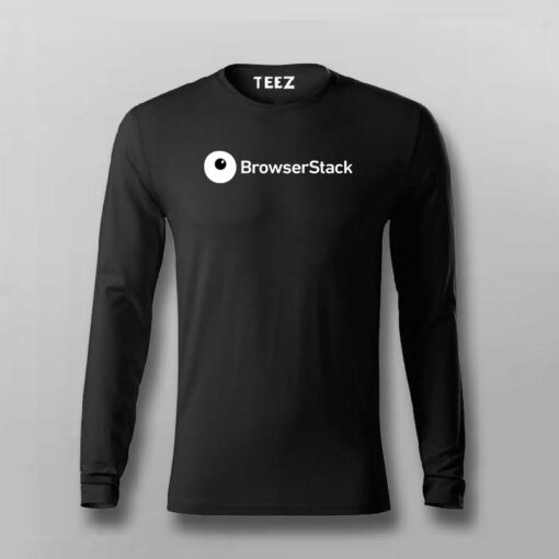 Browser Stack Men’s Round Neck Tee