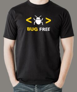 Bug Free Zone T-Shirt – Code with Confidence